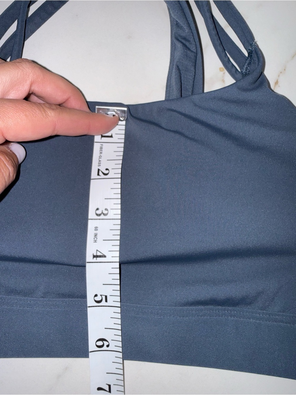 Athleta Train Free Sports Bra Bundle | Black & Steel granite Blue |Large 🖤💙 - Picture 11 of 11